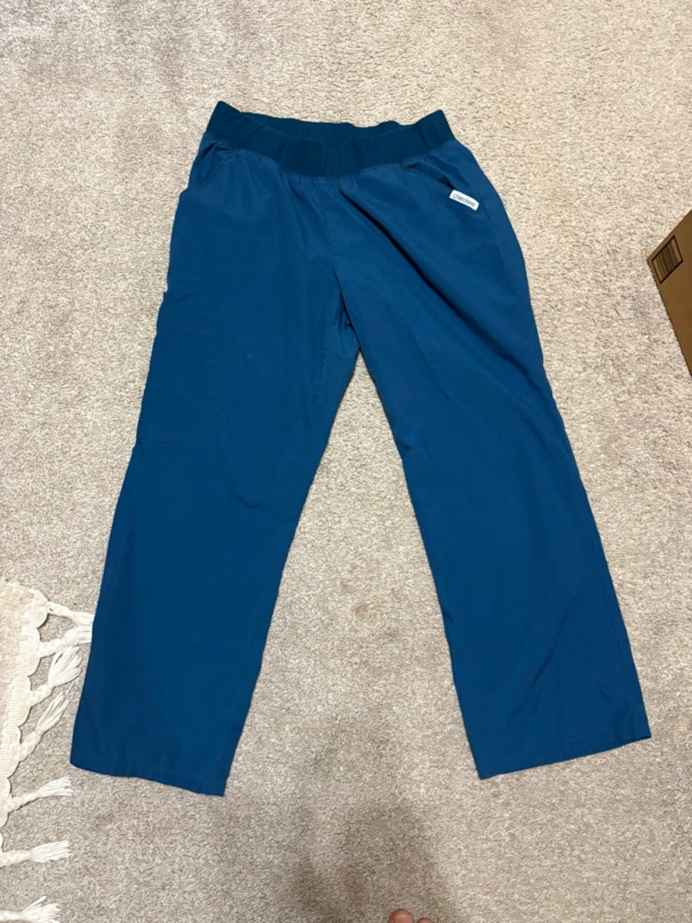 Women’s Cherokee scrub pants black petite medium